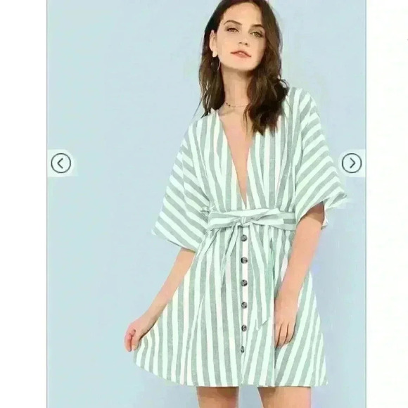 NWOT Semi-sheer swimsuit cover - Picture 4 of 6